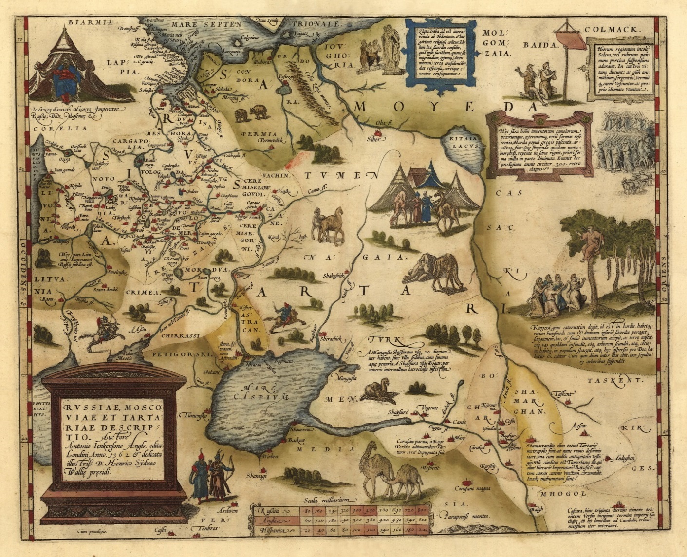 C:\Users\прол\Documents\КАРТЫ РЕМЕЗОВА И ДРУГИЕ XVI ВЕКА\1562 – Описание России, Московии и Тартарии. Автор англичанин Антонио Дженкинс (Единственный экземпляр находится в Вроцлаве.jpg