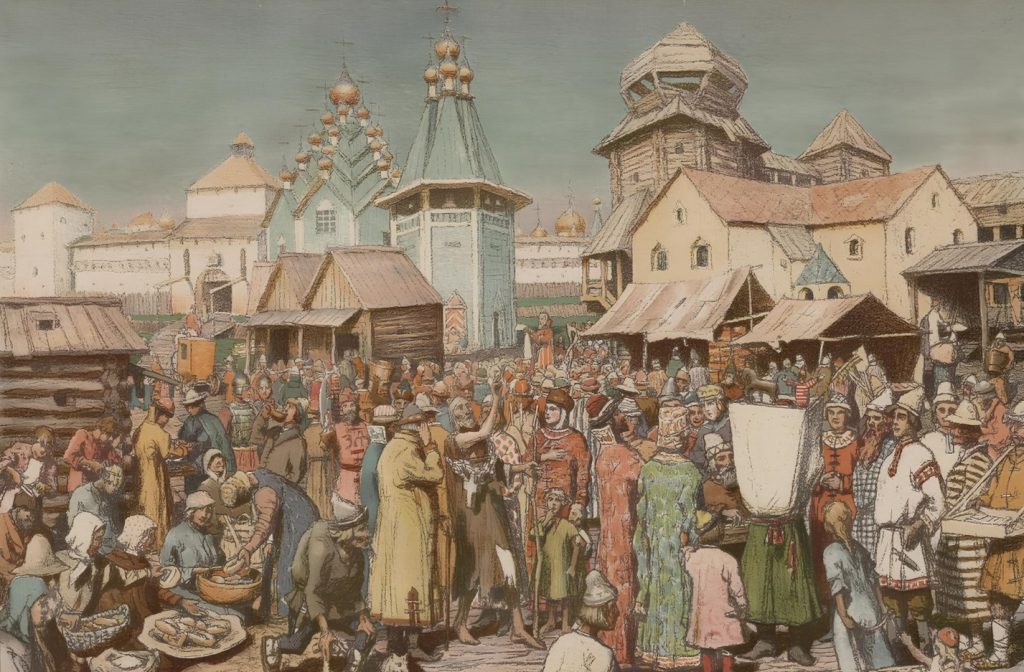 C:\Users\1\Downloads\Картины художников для статей\Новгородское вече Васнецов.jpg